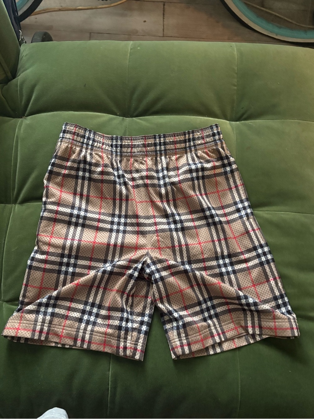 Burberry basketball shorts